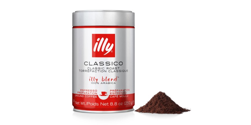  Illy Classico Espresso Ground Coffee