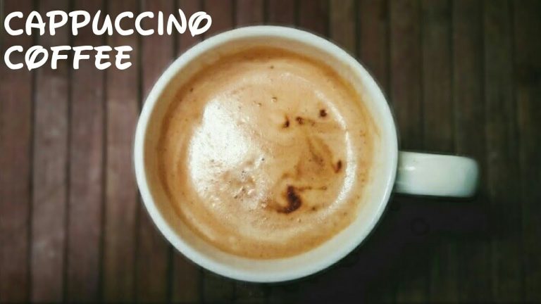 Homemade Cappuccino With Instant Coffee | Starbucks Frothy Creamy Coffee Recipe
