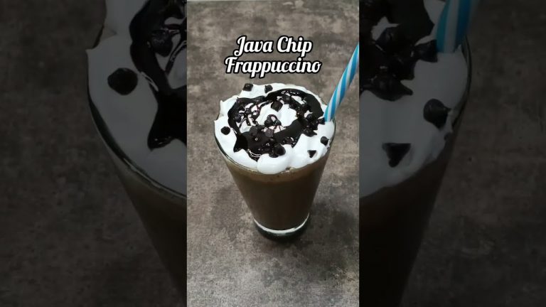 Java Chip Frappuccino | Starbucks Coffee At Home